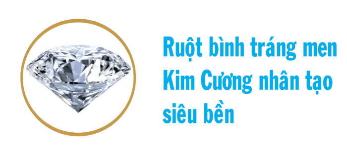 Ruột tráng men kim cương